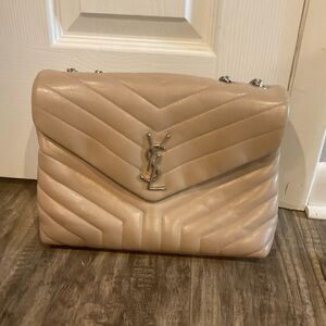 Saint Laurent Quilted Medium Loulou